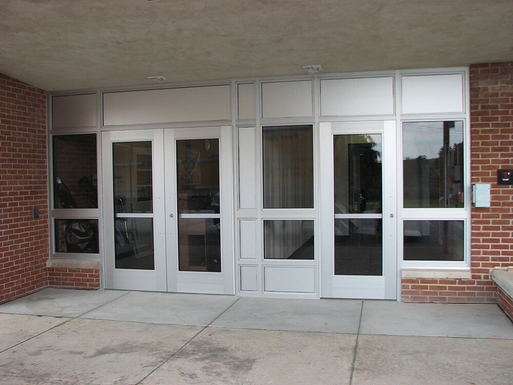 Bulletproof Aluminum Doors