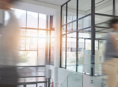Sun enters through exterior windows that could benefit from the ASTM E283 testing method for determining air leakage