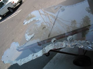 reclaimed ballistic glass