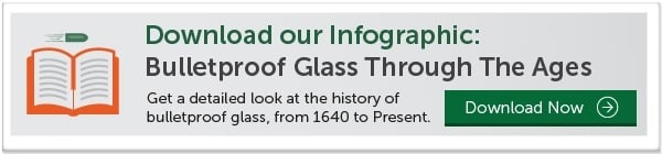 Bulletproof glass history