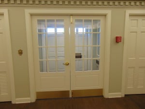 custom built bullet resistant doors