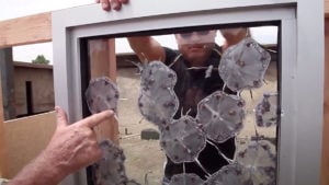 Bulletproof Glass Testing