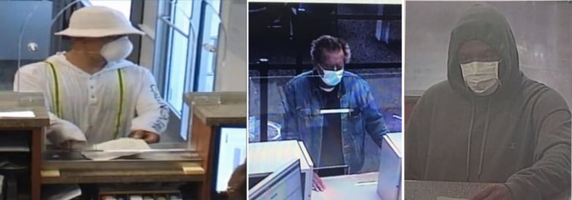 Bank robbers across the U.S. using coronavirus masks to subvert bank security measures