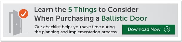 Ballistic Door Checklist