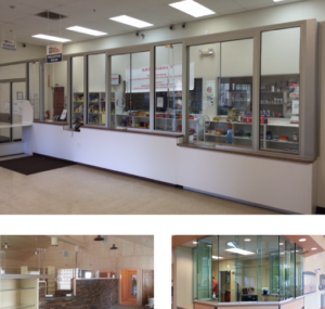 Healthcare facility - TSS Bulletproof Glass Installation