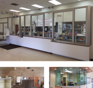 Healthcare facility - TSS Bulletproof Glass Installation