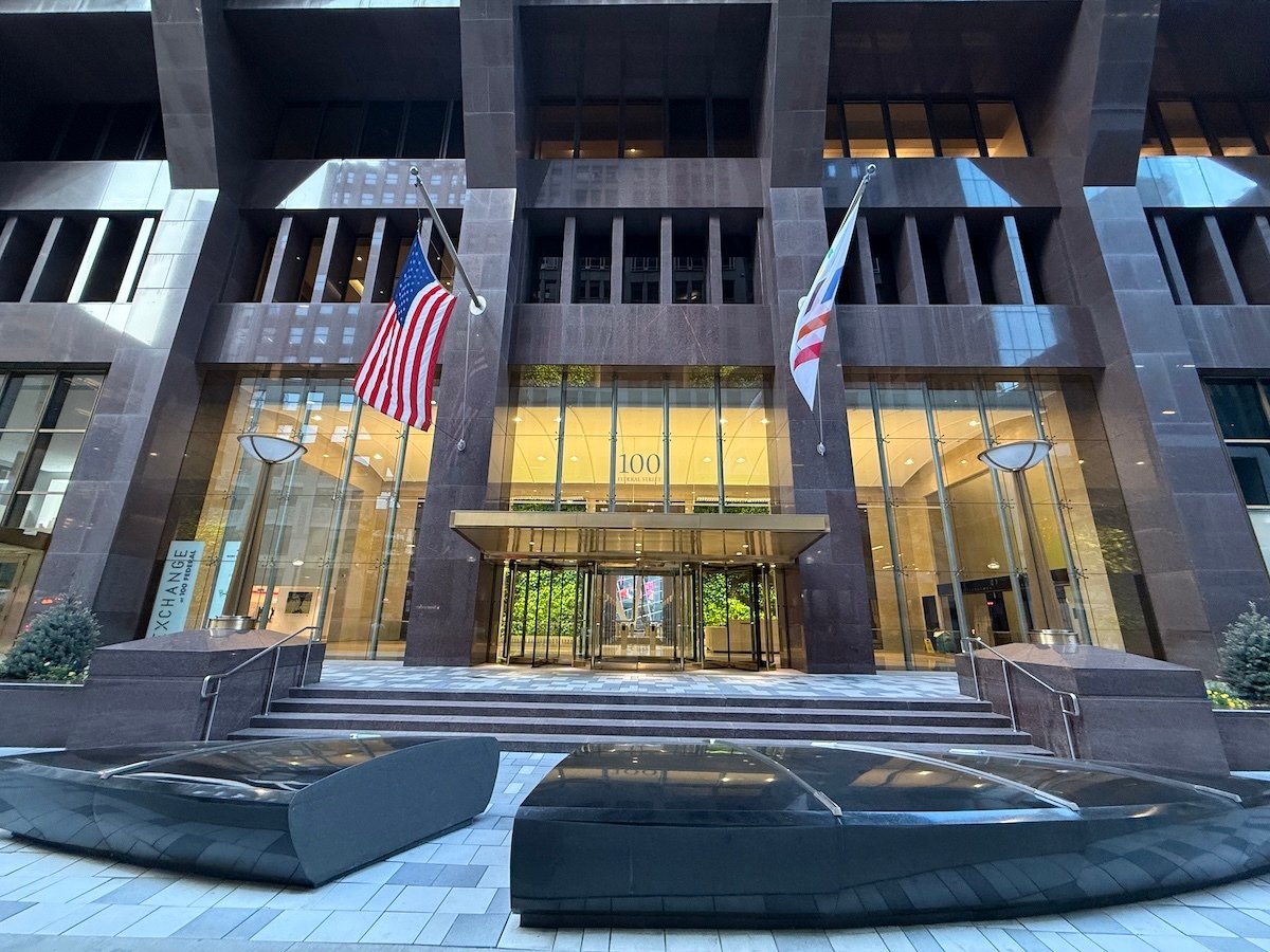 financial institution exterior