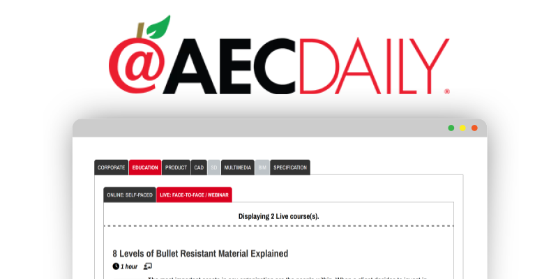 CE Courses on AEC Daily - TSS
