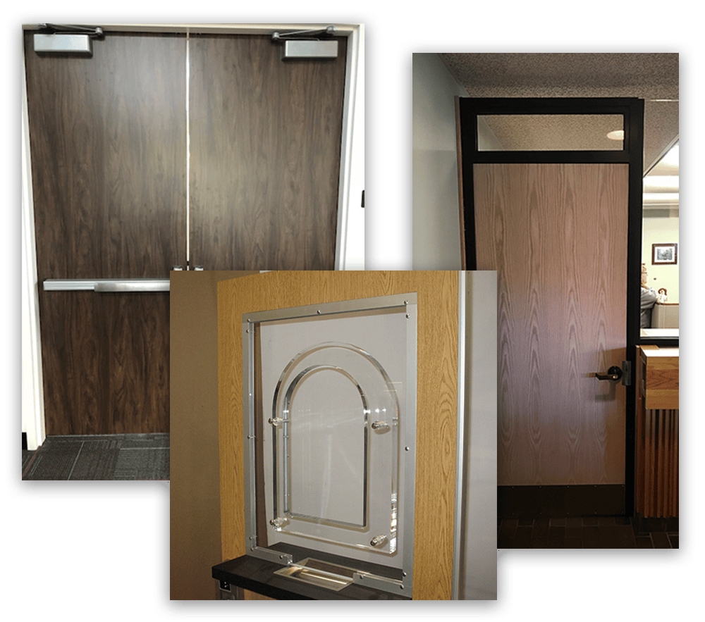 Bulletproof Wood Door Options