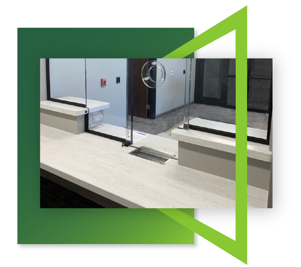Bulletproof Fiberglass Counters Feature - TSS