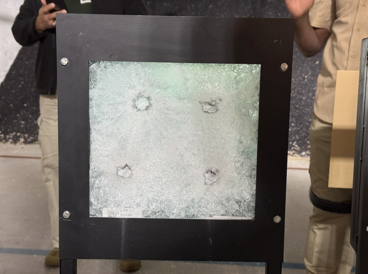 strongest bulletproof glass