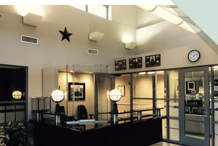 Bulletproof Reception Booth at Police Station Bulletproof Reception Booth at Police Station