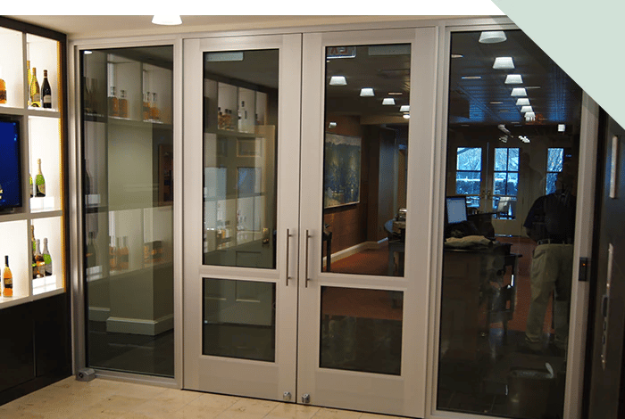 Ballistic Aluminum Doors