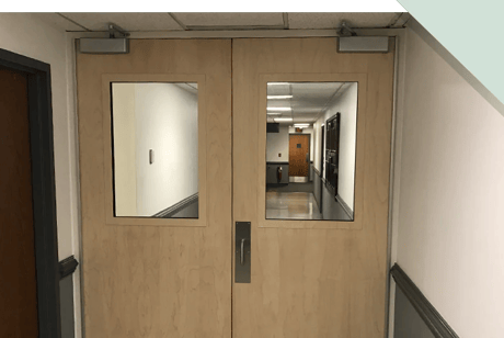 Ballistic Wood Door