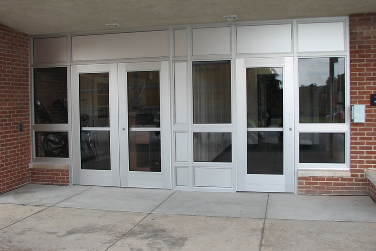 Bullet Resistant School Entryway