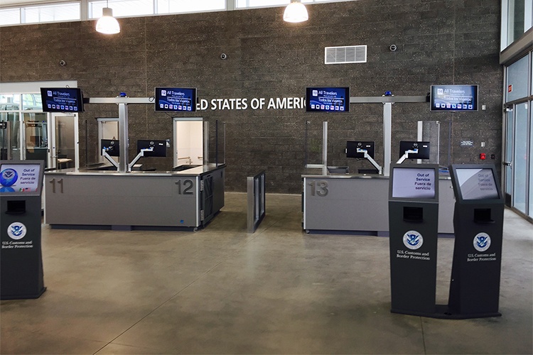 Bullet Resistant Barrier for a Government Facility
