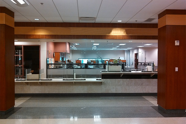 Bullet Resistant Barrier for a Government Facility