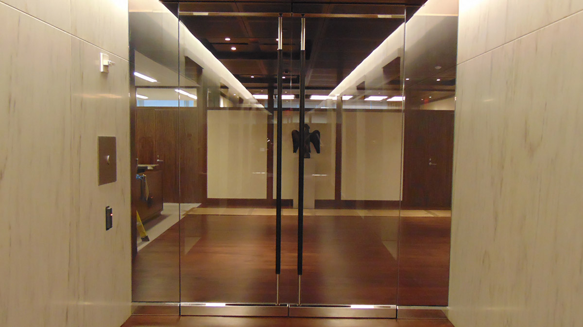 Bulletproof Glass Doors for Modern Offices - Total Security Solutions