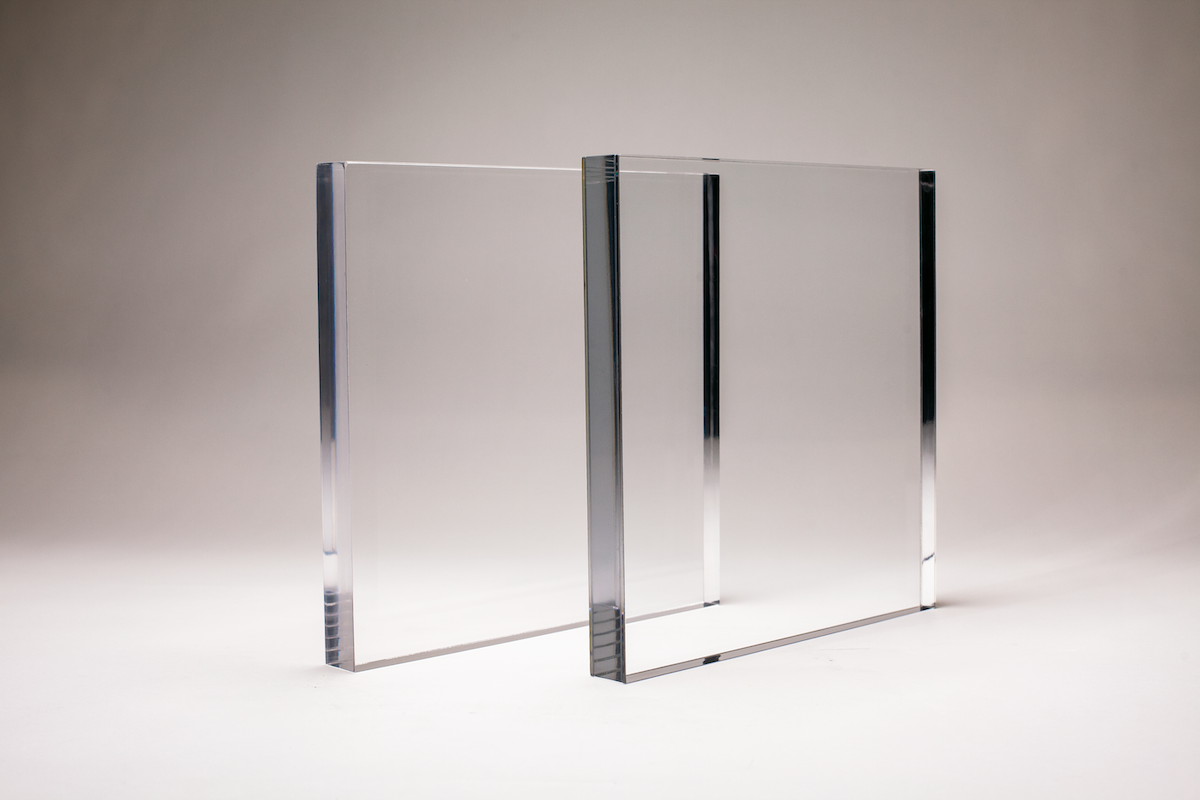 Laminated polycarbonate panes