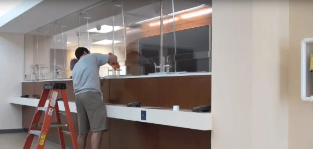 Bulletproof Glass Installation