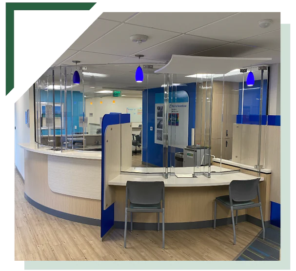 Custom Barrier Design & Fabrication in Healthcare Custom Barrier Design & Fabrication in Healthcare
