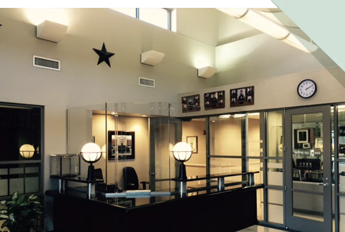 Bulletproof Reception Booth at Police Station Bulletproof Reception Booth at Police Station