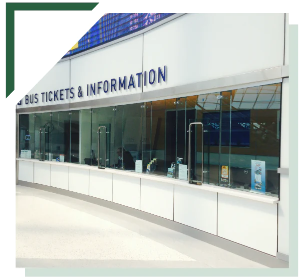 Bulletproof transit booth example Bulletproof transit booth example
