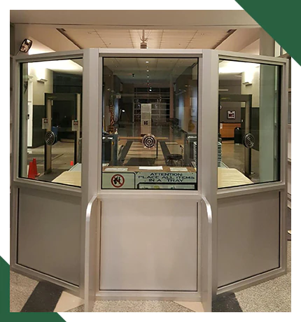 Tall Ballistic Guard Booth Tall Ballistic Guard Booth