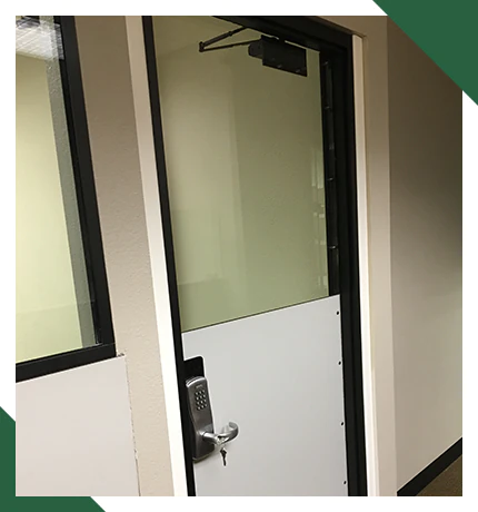 Ballistic Acrylic Door with Keypad Ballistic Acrylic Door with Keypad