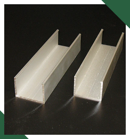 Non-Rated Aluminum U-Channel Non-Rated Aluminum U-Channel